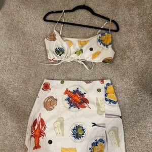 Bailey rose set mediterranean style